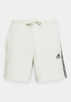 Adidas Performance ESSENTIALS FRENCH TERRY 3 STRIPES - Sports Shorts - Linen Green/green Oxide 10 Adidas Performance ESSENTIALS FRENCH TERRY 3 STRIPES - Sports Shorts - Linen Green/green Oxide -adidas Performance Shop da4c7e0a465546aeaf1b790a46d81cfd