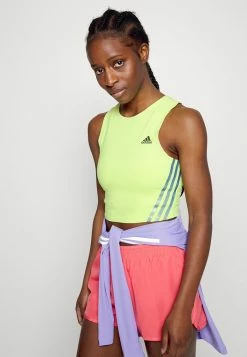 Adidas Performance COOL TANK - Top - Pulse Lime -adidas Performance Shop da5cb457d547425db83dac8aa7384ca3