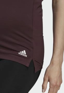Adidas Performance Top - Shadow Maroon/white -adidas Performance Shop daab3c9461c94fc7ae940ad7ca7639e2