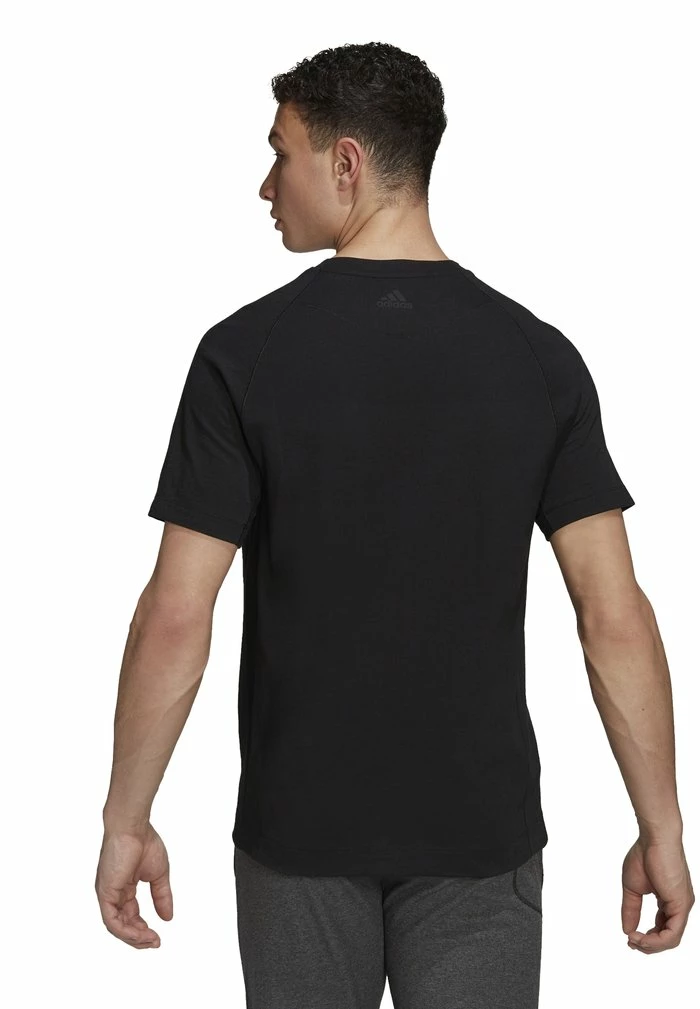 Adidas Performance YOGA - Sports T-shirt - Black 5 Adidas Performance YOGA - Sports T-shirt - Black - Image 3