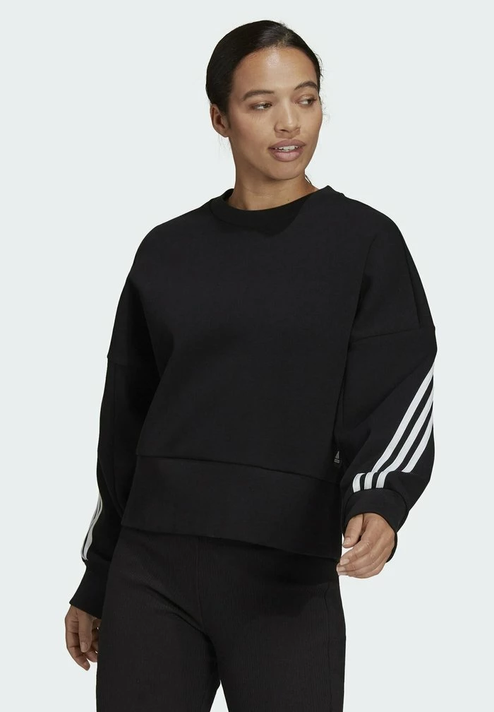 Adidas Performance FUTURE ICONS STRIPES - Sweatshirt - Black 3 Adidas Performance FUTURE ICONS STRIPES - Sweatshirt - Black
