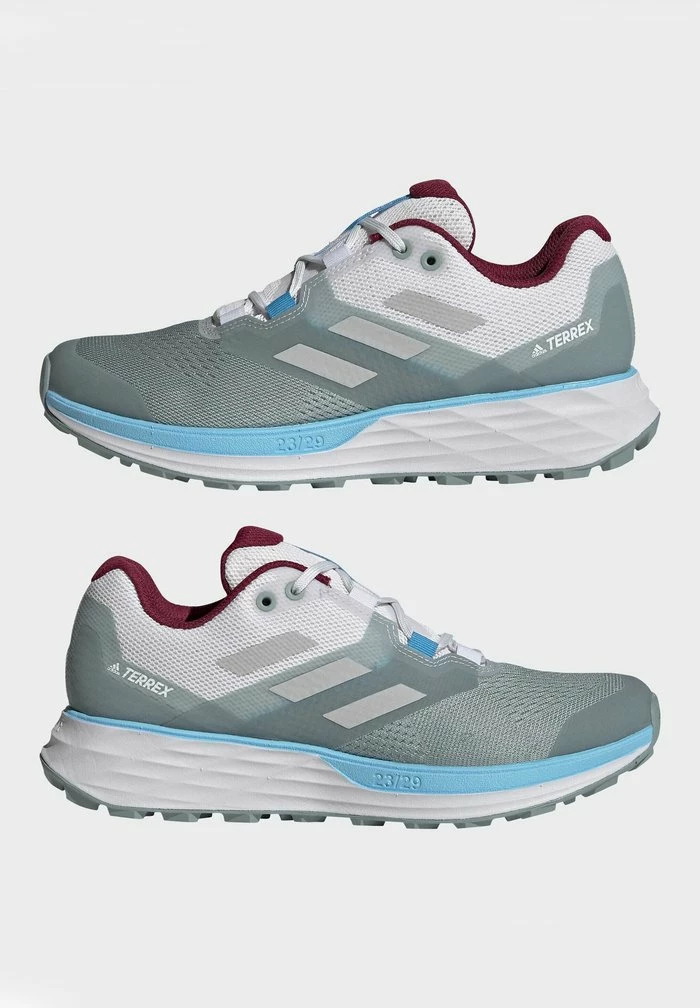 Adidas Performance TERREX TWO FLOW - Trail Running Shoes - Grey 8 Adidas Performance TERREX TWO FLOW - Trail Running Shoes - Grey - Image 6