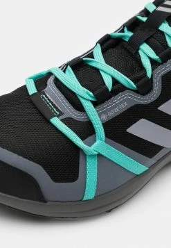 Adidas Performance TERREX LITESKY GORE TEX - Hiking Shoes - Core Black/halo Silver/acid Mint -adidas Performance Shop dc130ee85bd1496689f7f17bd99b6330