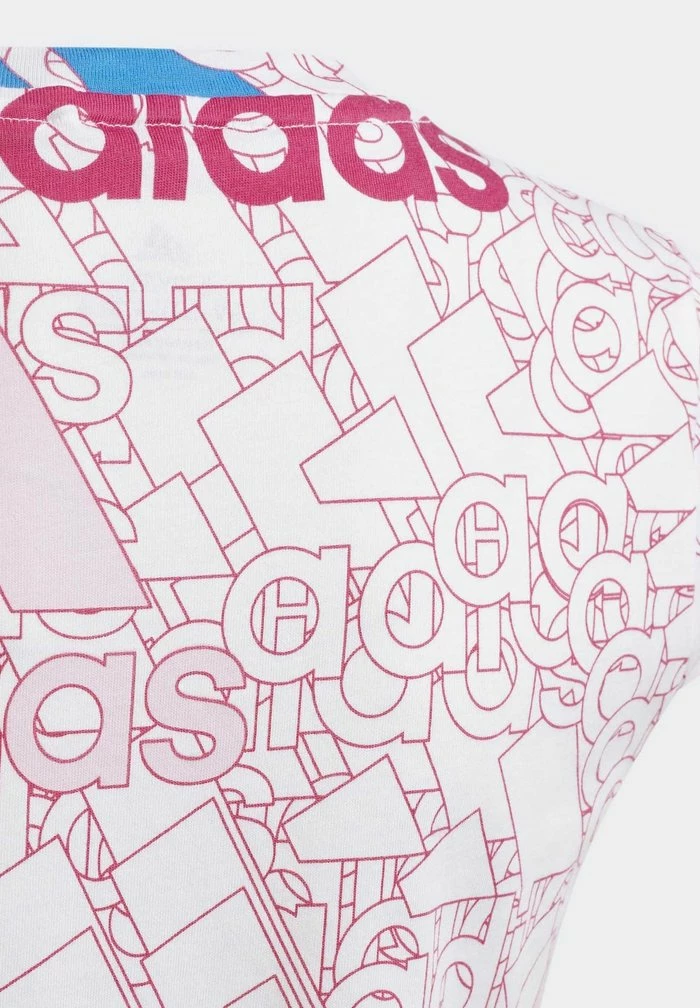 Adidas Performance ESSENTIALS - Print T-shirt - White 7 Adidas Performance ESSENTIALS - Print T-shirt - White - Image 5