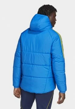 Adidas Performance SWEDEN CONDIVO - Winter Jacket - Glow Blue Eqt Yellow -adidas Performance Shop dd0070e032394b37953041bfbe38b422