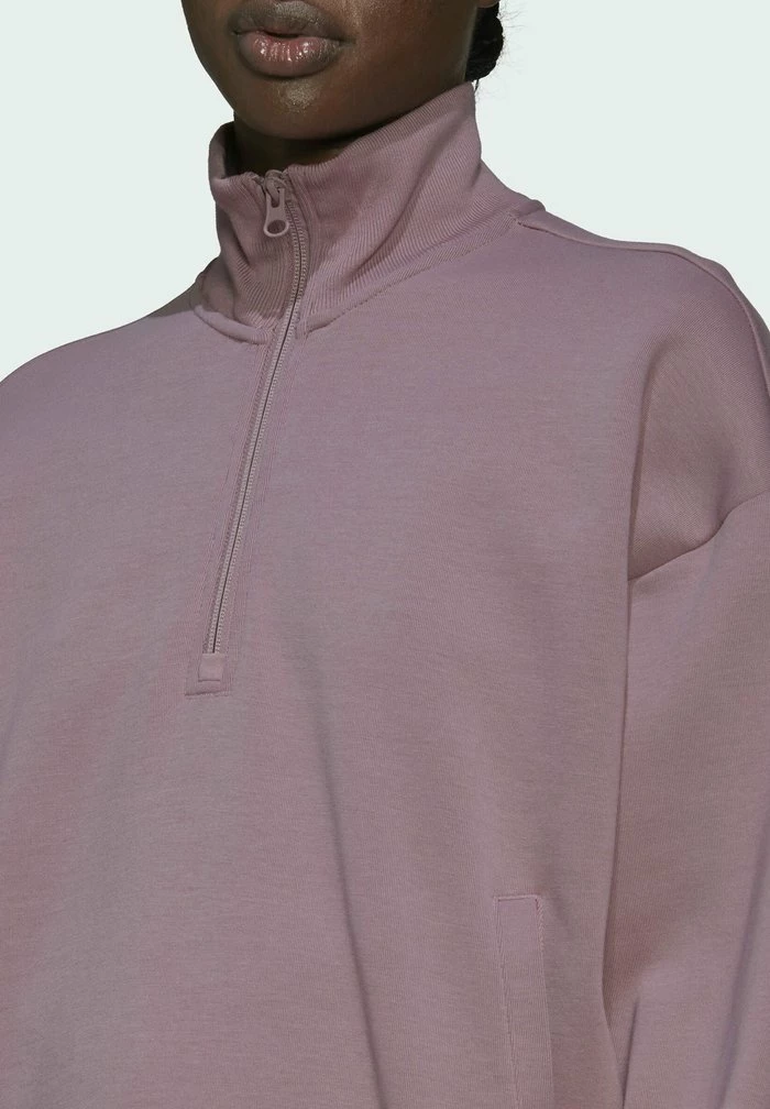 Adidas Performance FUTURE ICONS QUARTER ZIP - Sweatshirt - Purple 6 Adidas Performance FUTURE ICONS QUARTER ZIP - Sweatshirt - Purple - Image 4