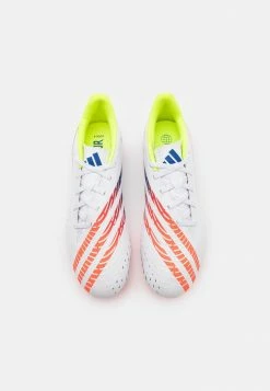 Adidas Performance PREDATOR EDGE.4 FXG - Moulded Stud Football Boots - Footwear White/solar Yellow/power Blue -adidas Performance Shop de890c5b2f714ed7bb5880e98a35c50a