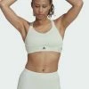Adidas Performance FAST L RU HS BR - Medium Support Sports Bra - Green -adidas Performance Shop deb48cab39da435d871799b093eb5f98