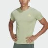 Adidas Performance ADIZERO SPEED T - Sports T-shirt - Magic Lime -adidas Performance Shop dec424dca68c4eacba01d8da673ff584