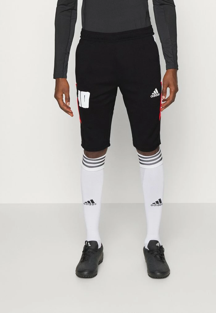 Adidas Performance MESSI 1/2 PANT - Sports Shorts - Black 3 Adidas Performance MESSI 1/2 PANT - Sports Shorts - Black
