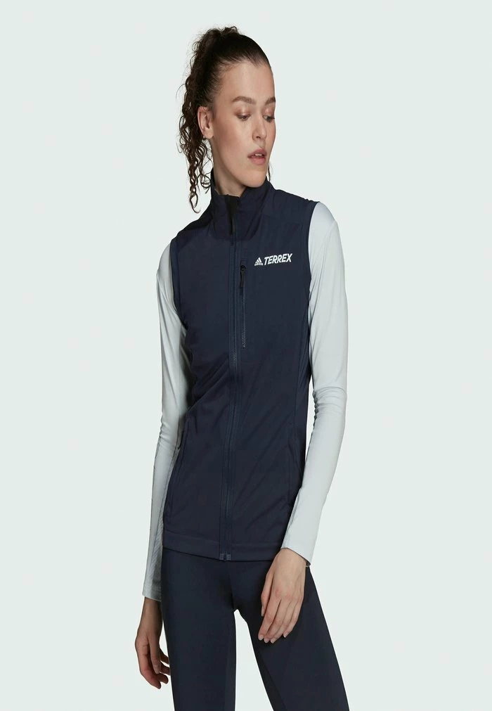 Adidas Performance TERREX XPERIOR CROSS - Waistcoat - Blue 3 Adidas Performance TERREX XPERIOR CROSS - Waistcoat - Blue