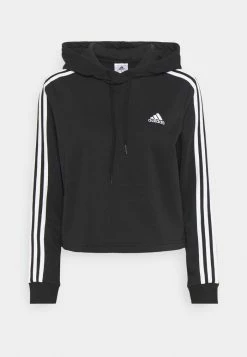 Adidas Performance Hoodie - Black/white -adidas Performance Shop df9e94f445ae41a988c0e11523f93e3f