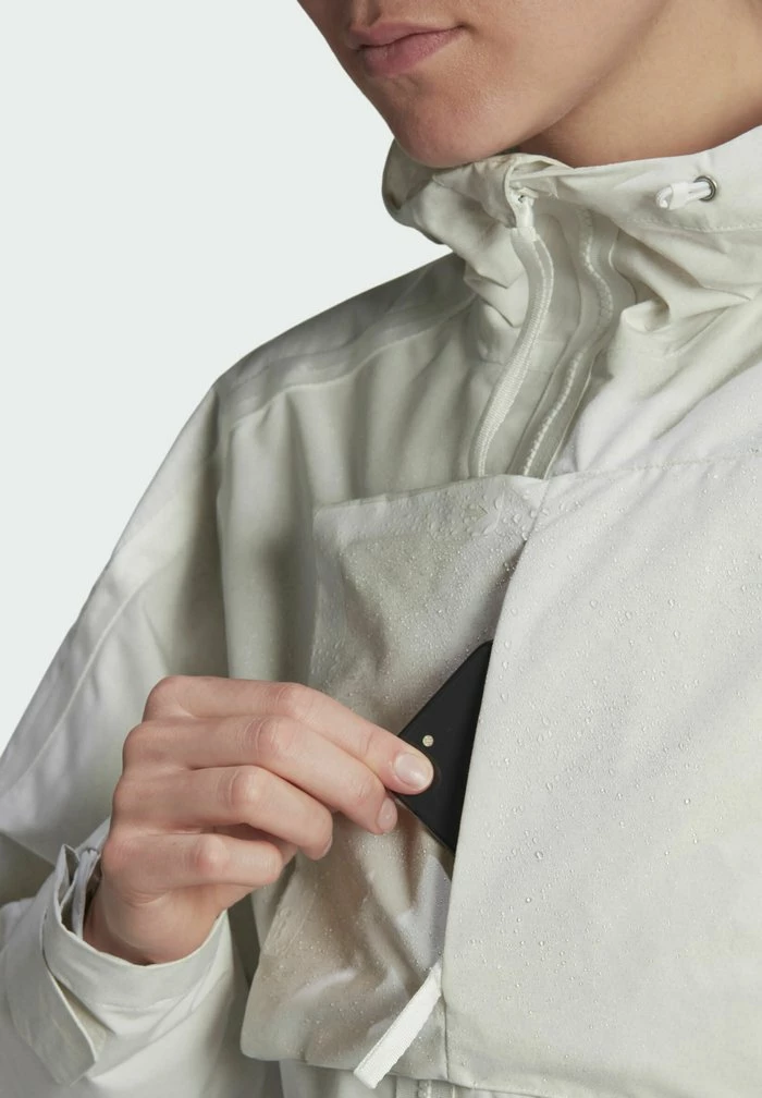 Adidas Performance TERREX CT XPLORIC RAIN.RDY - Parka - White 8 Adidas Performance TERREX CT XPLORIC RAIN.RDY - Parka - White - Image 6