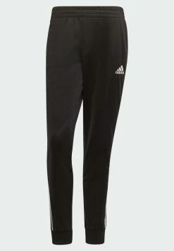 Adidas Performance ESSENTIALS 3-STRIPES - Tracksuit - Top:black/white Bottom:black/white -adidas Performance Shop e005ee6f811843caa2152e1b07bf06dc