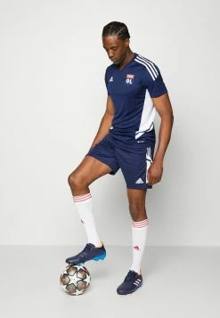 Adidas Performance OLYMPIQUE LYONNAIS TRAINING - Club Wear - Team Navy Blue 2 -adidas Performance Shop e03d3c02e47640989b9d022a27df0325
