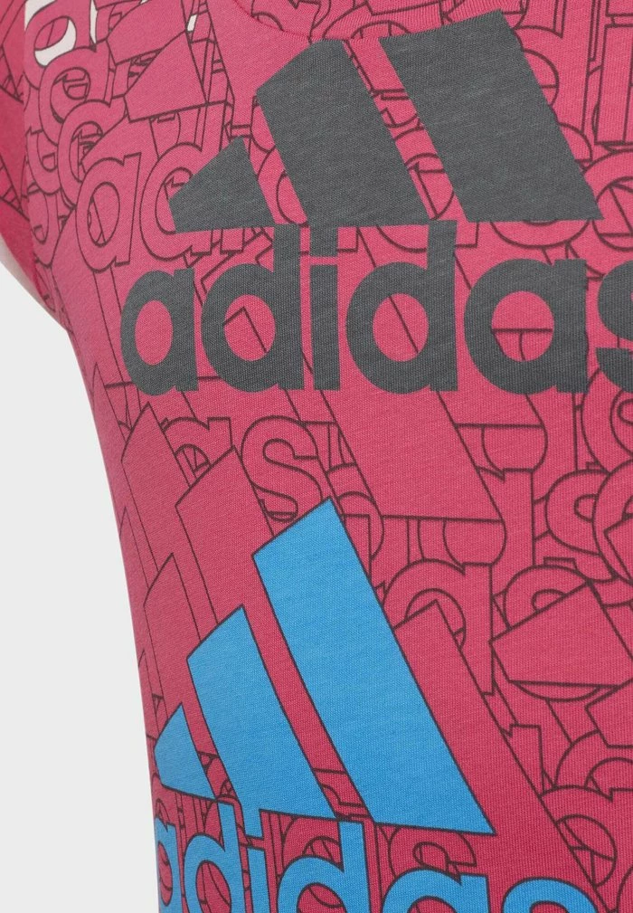 Adidas Performance ESSENTIALS - Print T-shirt - Pink 6 Adidas Performance ESSENTIALS - Print T-shirt - Pink - Image 4