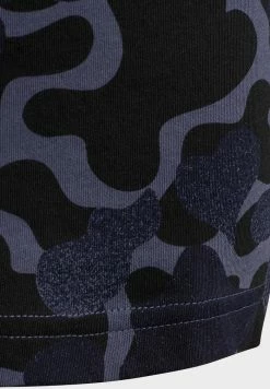 Adidas Performance FUTURE ICON STRIPES - Print T-shirt - Blue -adidas Performance Shop e0df93df2b4b4b74a3c614517e4d3947