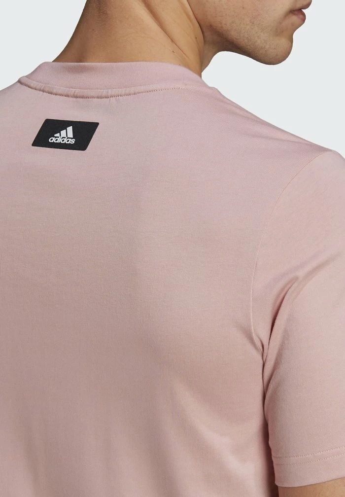 Adidas Performance Print T-shirt - Pink 8 Adidas Performance Print T-shirt - Pink - Image 6