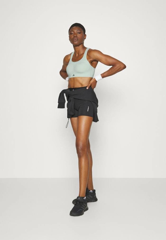 Adidas Performance High Support Sports Bra - Linen Green/black 4 Adidas Performance High Support Sports Bra - Linen Green/black - Image 2