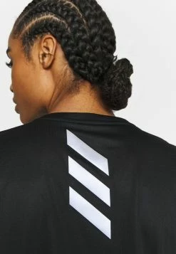 Adidas Performance P.BLUE TEE - Print T-shirt - Black/silver -adidas Performance Shop e1b764800e204f6192c590ceca11f814