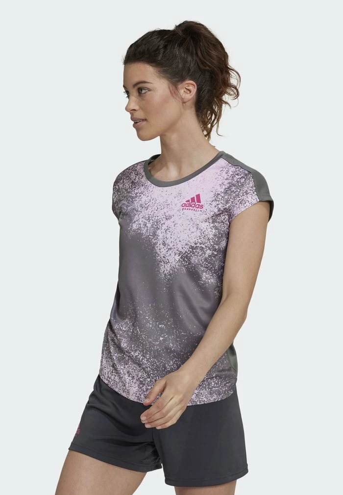 Adidas Performance HANDBALL TRAINING - Print T-shirt - Grey 3 Adidas Performance HANDBALL TRAINING - Print T-shirt - Grey