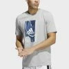 Adidas Performance BADGE OF SPORT COURTS GRAPHIC - Sports T-shirt - Grey 2 Adidas Performance BADGE OF SPORT COURTS GRAPHIC - Sports T-shirt - Grey -adidas Performance Shop e1c7637a36614594b2bac21d7837bb26