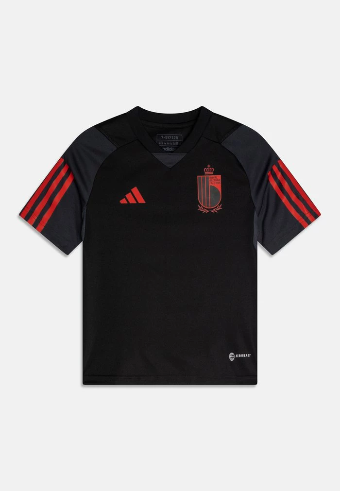 Adidas Performance BELGIUM RBFA TRAINING UNISEX - Sports T-shirt - Black 3 Adidas Performance BELGIUM RBFA TRAINING UNISEX - Sports T-shirt - Black