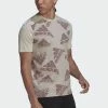 Adidas Performance Print T-shirt - Beige -adidas Performance Shop e1e21a831b8a44e4a4dcffd237578a66