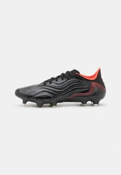 Adidas Performance COPA SENSE.1 FG - Moulded Stud Football Boots - Core Black/solar Red/team Solar Green
