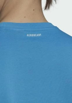 Adidas Performance THIEM - Print T-shirt - Blue -adidas Performance Shop e24cf4713bfa47e980f74f58e12c12cd