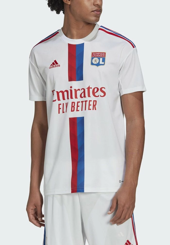 Adidas Performance OLYMPIQUE LYON 22/23 HEIM - Club Wear - White 7 Adidas Performance OLYMPIQUE LYON 22/23 HEIM - Club Wear - White - Image 5