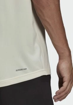 Adidas Performance MOTION - Print T-shirt - White/black -adidas Performance Shop e3f72e0742f843e7a335654102339a44