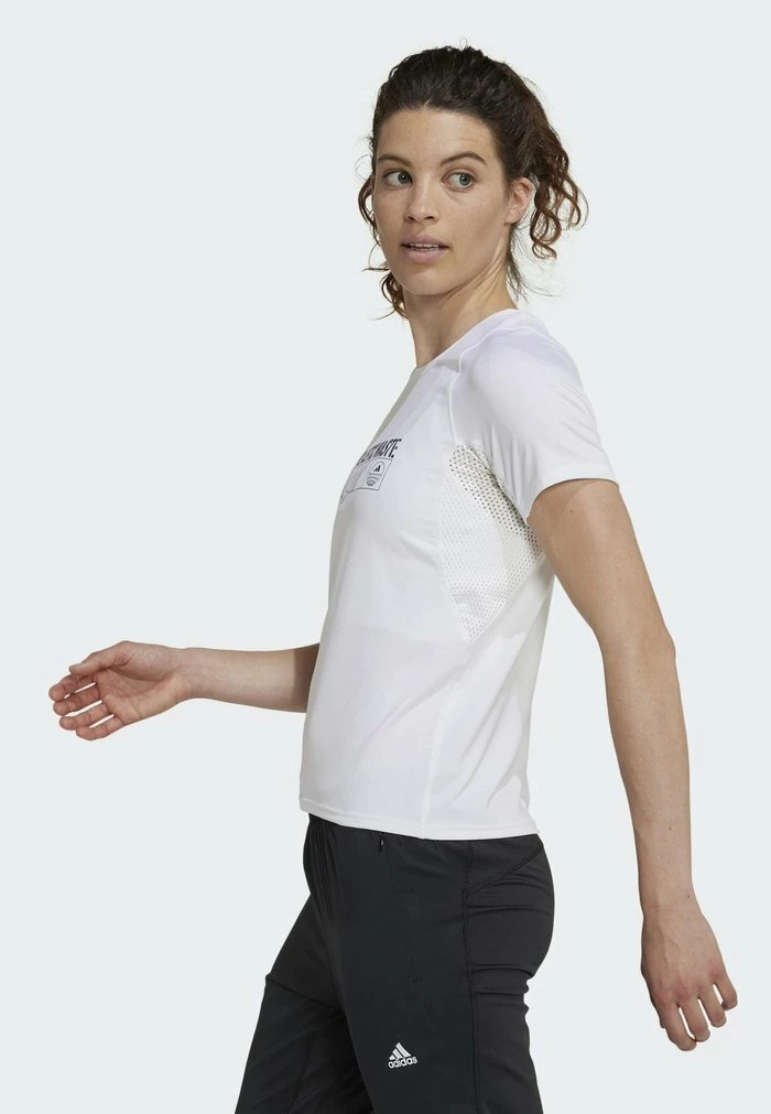 Adidas Performance PARLEY FAST - Print T-shirt - White 8 Adidas Performance PARLEY FAST - Print T-shirt - White - Image 6