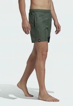 Adidas Performance WORDING - Swimming Shorts - Green -adidas Performance Shop e436407b524e4f3a91a13deaf7c8cbe1