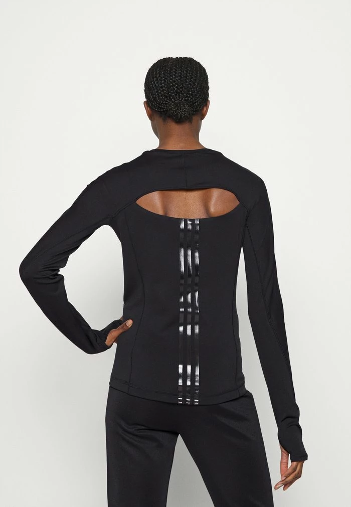 Adidas Performance LONGSLEEVE - Long Sleeved Top - Black 5 Adidas Performance LONGSLEEVE - Long Sleeved Top - Black - Image 3