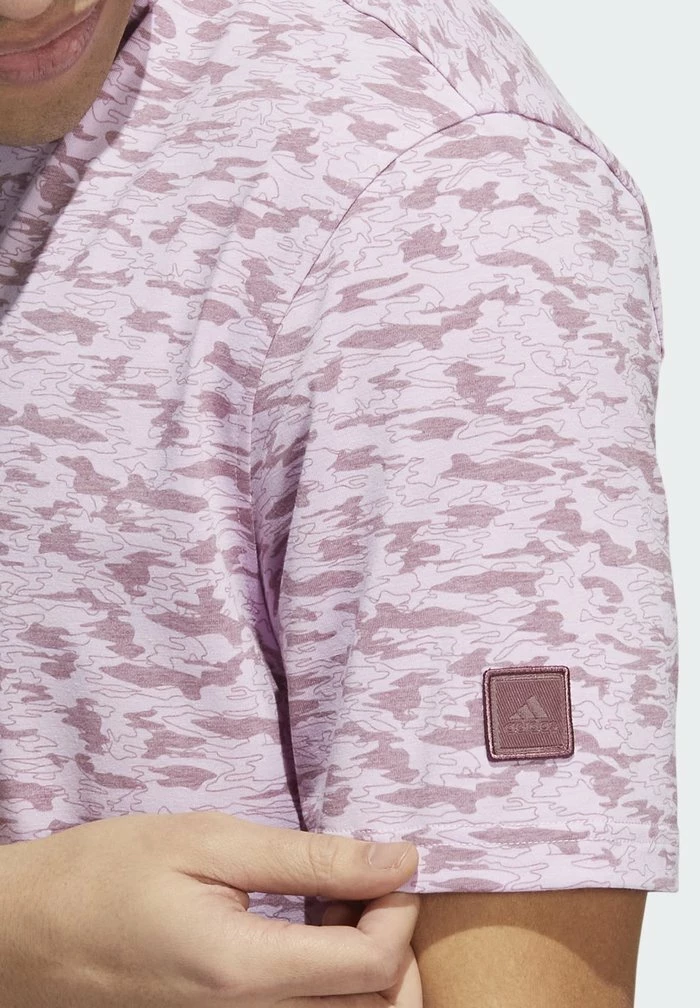 Adidas Performance Polo Shirt - Burgundy Bliss Lilac 5 Adidas Performance Polo Shirt - Burgundy Bliss Lilac - Image 3