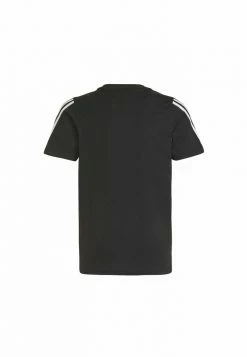 Adidas Performance FUTURE ICON STRIPES - Print T-shirt - Black -adidas Performance Shop e5fa2ab84ac34c38b12aa3213be6cc25