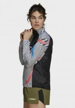 Adidas Performance TRAIL WIND - Windbreaker - White -adidas Performance Shop e63541d779b2414682ac738edfd6d6e4