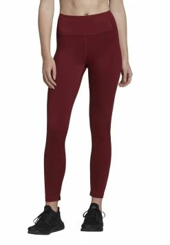 Adidas Performance RUN KARLIE KLOSS AEROREADY PRIMEBLUE SPORTS FITTED LEGGINGS - Leggings - Noble Maroon