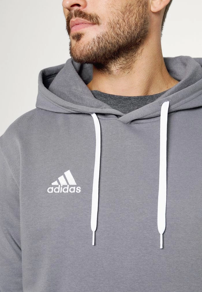 Adidas Performance ENTRADA HOODY - Hoodie - Team Grey Four 8 Adidas Performance ENTRADA HOODY - Hoodie - Team Grey Four - Image 6