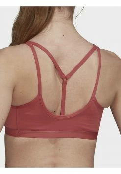 Adidas Performance COREESSENTIALS MEDIUM-SUPPORT - Medium Support Sports Bra - Red -adidas Performance Shop e71298334f4b4377bbfbf6a7cfcd9ac9