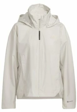 Adidas Performance W TRAVEER RR J - Hardshell Jacket - Beige -adidas Performance Shop e74b3c21af93427d8b46e24f9e8086cc