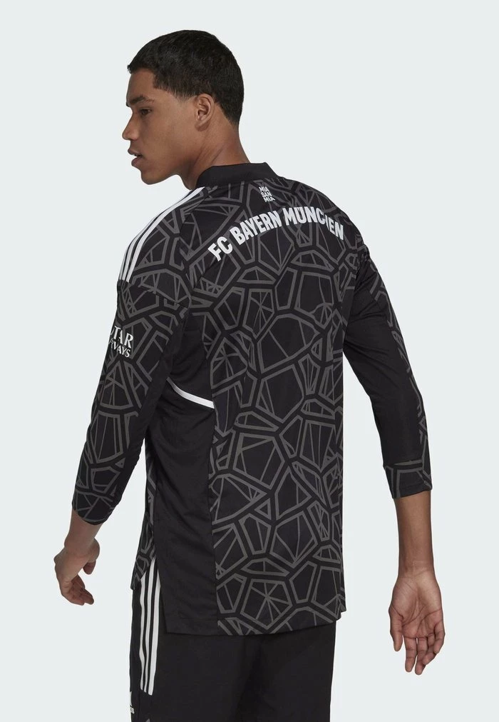 Adidas Performance FC BAYERN GOALKEEPER - Goalkeeper Shirt - Black Team Dark Grey 4 Adidas Performance FC BAYERN GOALKEEPER - Goalkeeper Shirt - Black Team Dark Grey - Image 2