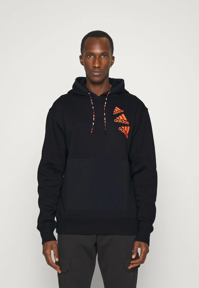 Adidas Performance Sweatshirt - Black/orange 3 Adidas Performance Sweatshirt - Black/orange