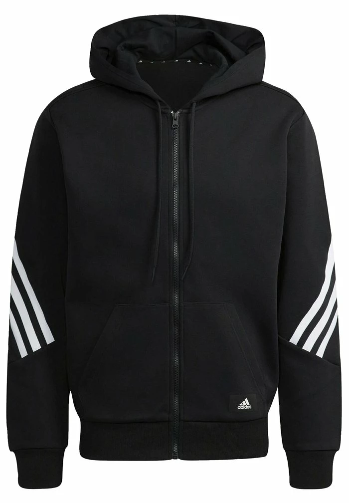 Adidas Performance Zip-up Sweatshirt - Black 9 Adidas Performance Zip-up Sweatshirt - Black - Image 7