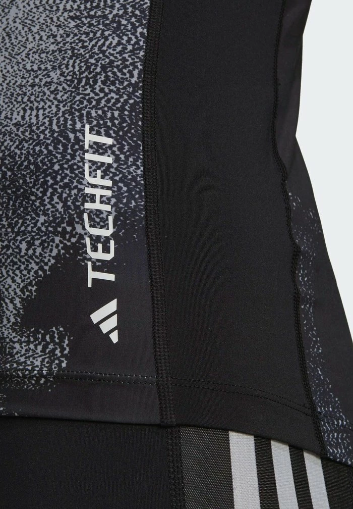 Adidas Performance TECHFIT - Top - Black 8 Adidas Performance TECHFIT - Top - Black - Image 6