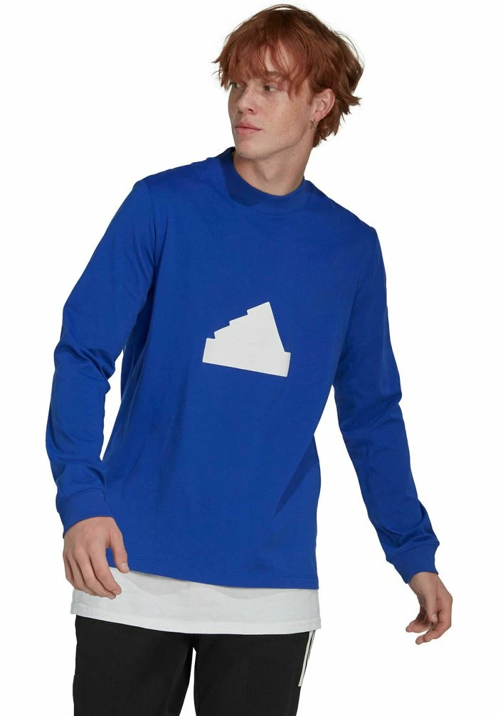 Adidas Performance Long Sleeved Top - Blue 4 Adidas Performance Long Sleeved Top - Blue - Image 2