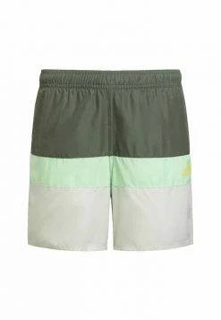 Adidas Performance COLORBLOCK - Swimming Shorts - Green
