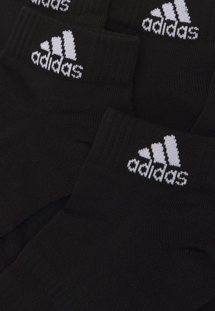 Adidas Performance CUSH ANK UNISEX 6 PACK - Sports Socks - Black 4 Adidas Performance CUSH ANK UNISEX 6 PACK - Sports Socks - Black - Image 2