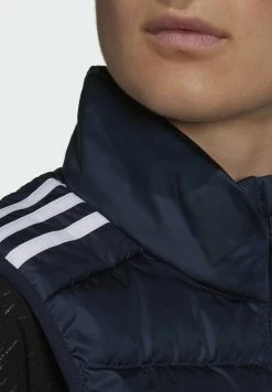 Adidas Performance ESSENTIALS FOUNDATION - Waistcoat - Blue -adidas Performance Shop e85b1144d94c4c8283c0cebb1cda0b9c